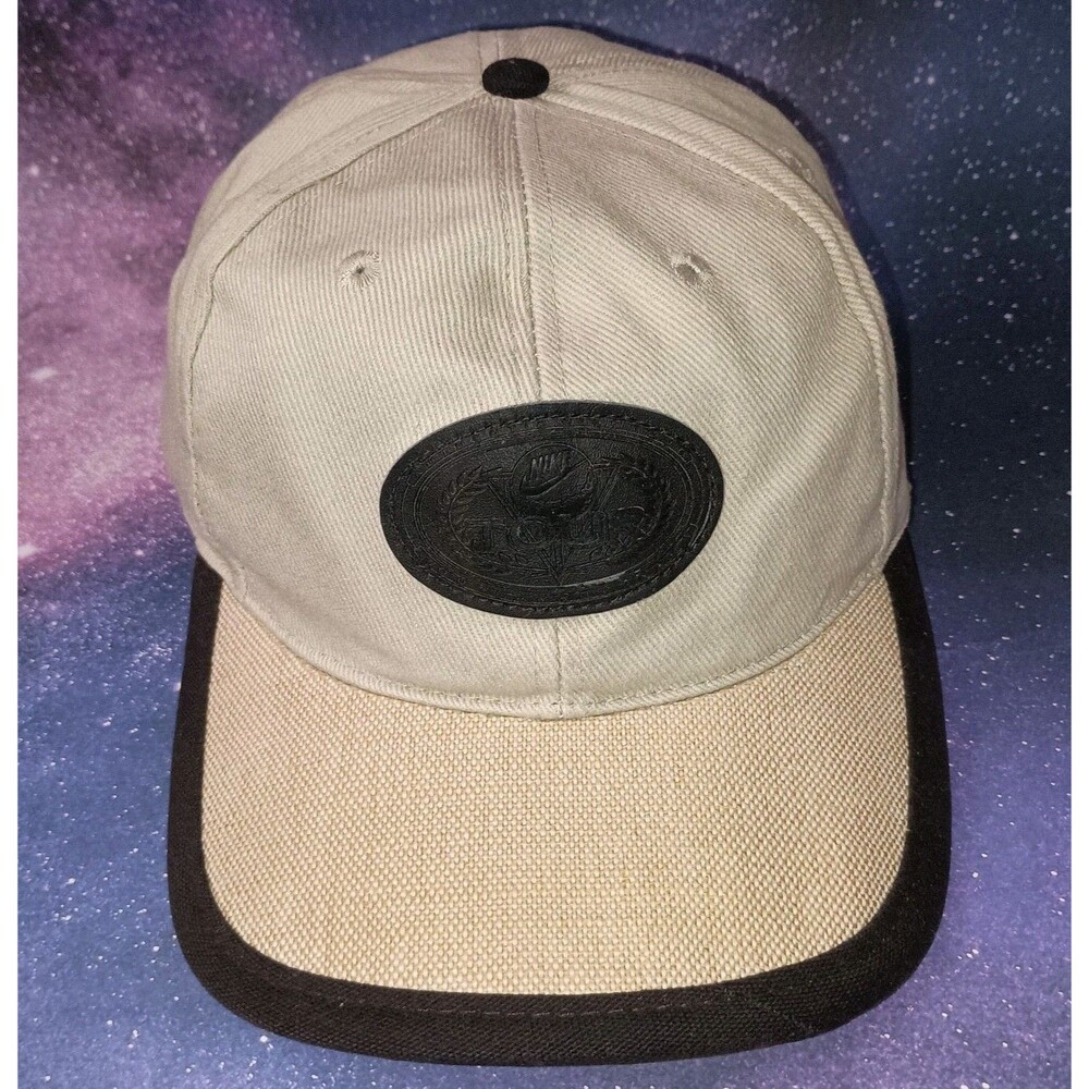 Vintage Nike Golf Hat Cap Authentic Nike Tour Tournament Issue Beige Tan Patch